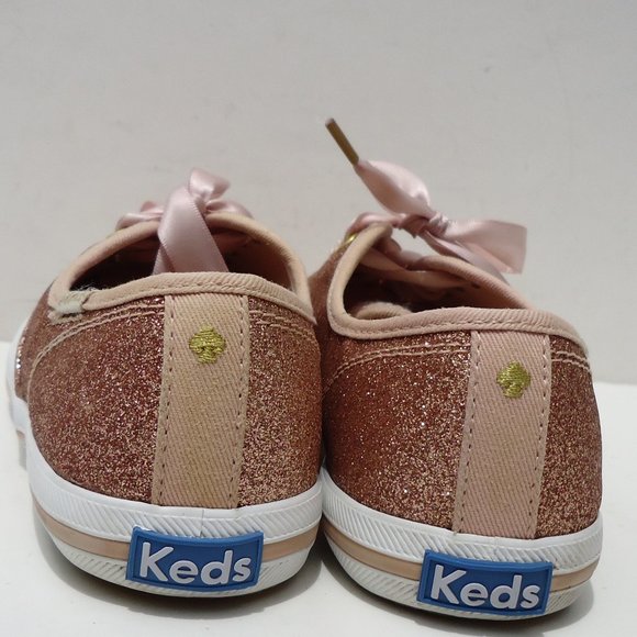 SIZE 3 M. Keds for Kate ♠Spade NY glitter sneakers. - Picture 6 of 16